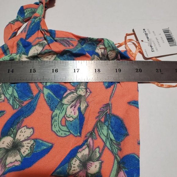 NWT - Free People Dear You Printed Mini Dress, Size L - Picture 10 of 10